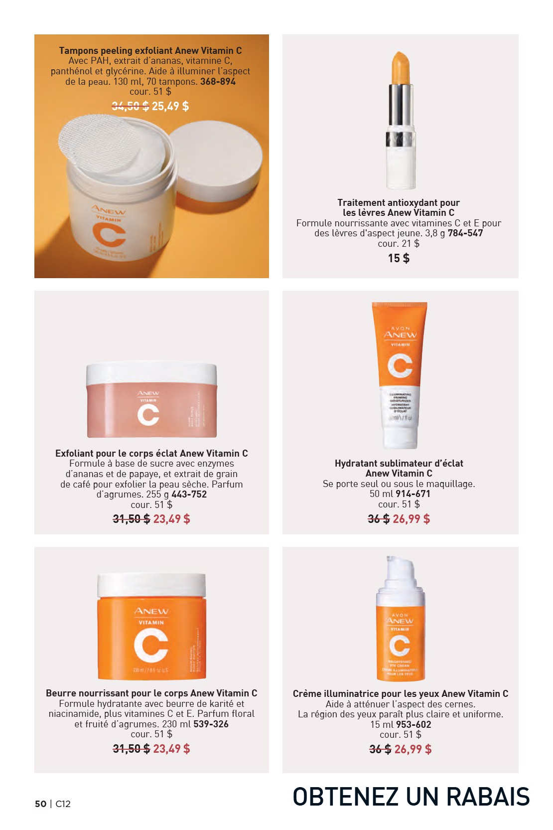 Catalogue Avon en ligne 12 – page 50
