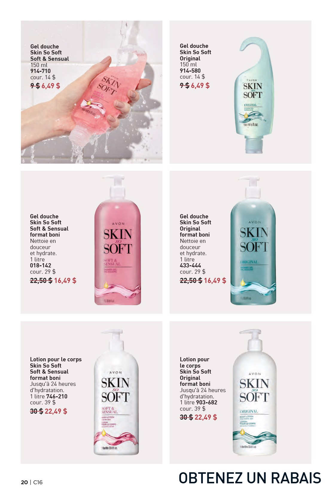 Avon Brochure français 16 – p. 20
